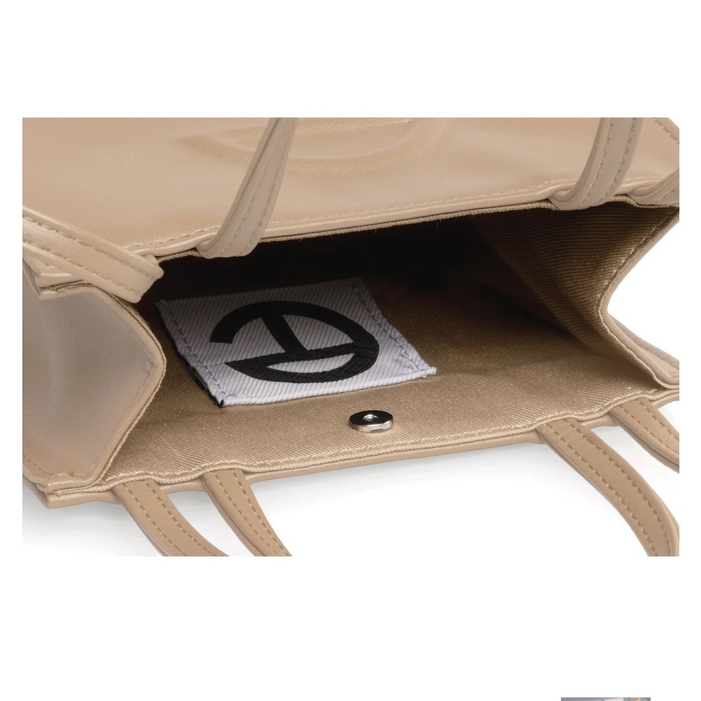 Telfar Small Shopper- Cream